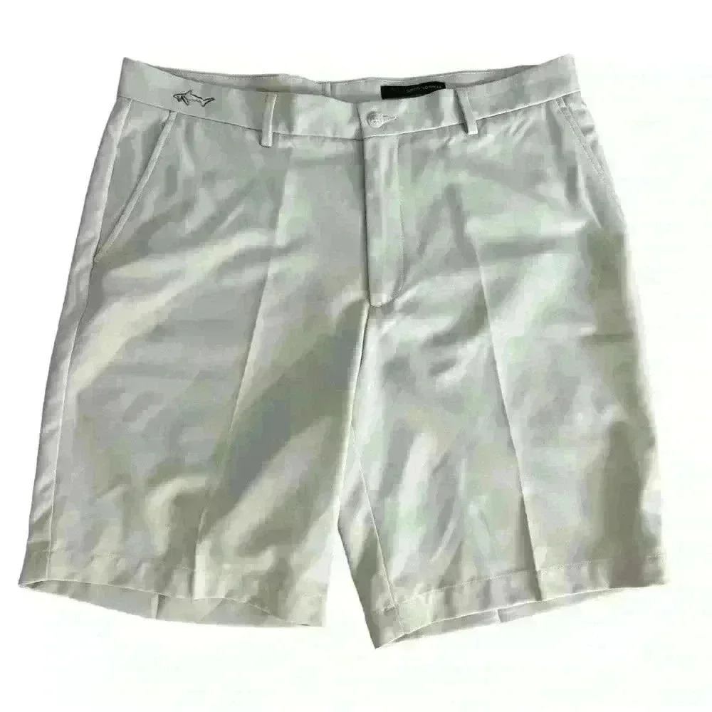 Greg Norman Men’s Khaki Golf Short Size 36